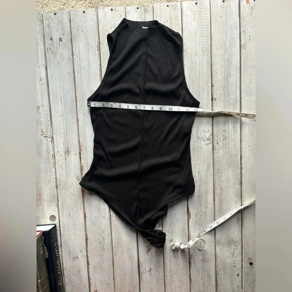 BP | stretch | ribbed | black | bodysuit | M - Picture 4 of 12